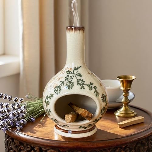 Handgefertigter Keramik-Räucherhalter, geeignet für...