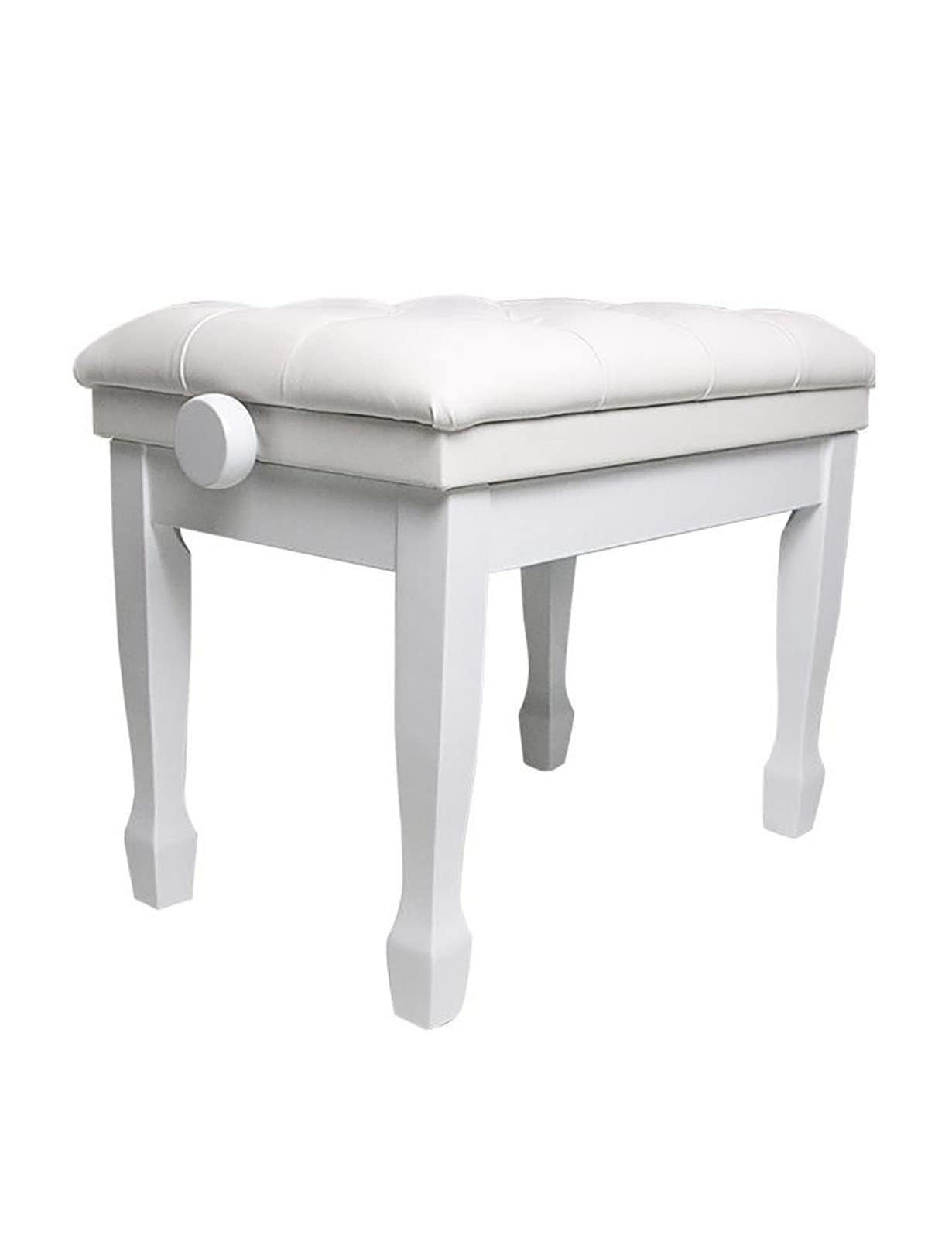 Banc de clavier en cuir et tabouret de piano ajustable assise luxe