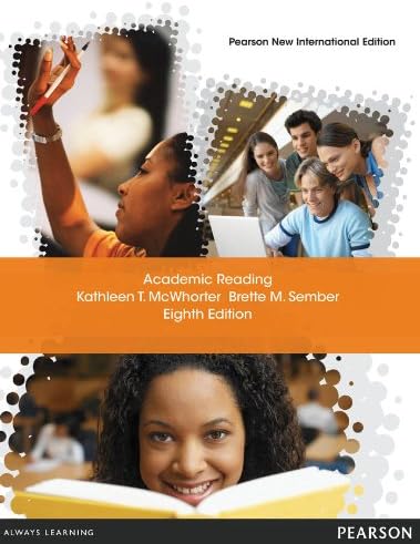 Academic Reading: Pearson New International Edition