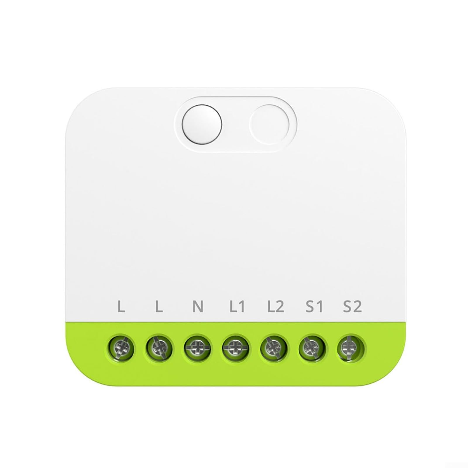 Pour interrupteur intelligent Zigbee 2 canaux 16 A pour commande MINI-ZB2GS