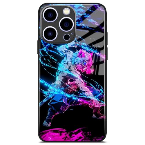 Coque iPhone 17 Pro Max Anime Manga en verre trempé anti-chocs pour protéger votre smartphone style
