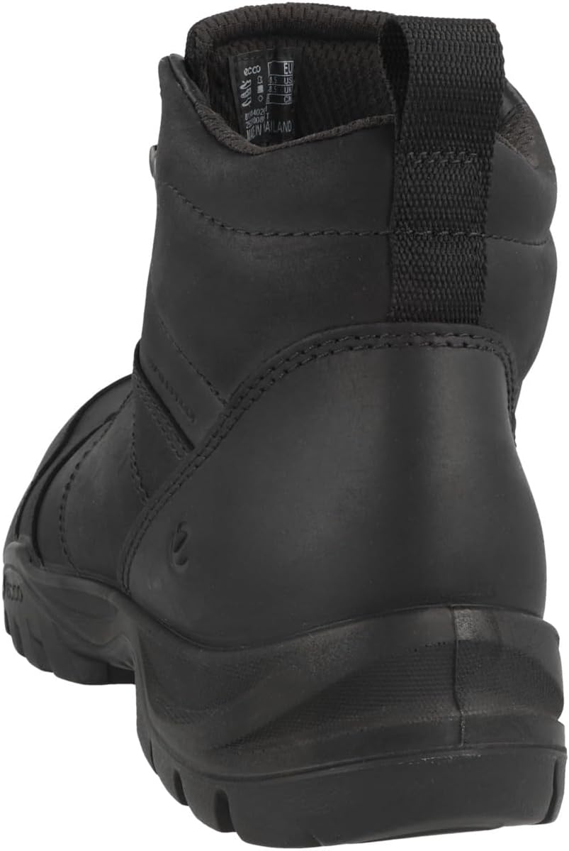 ECCO Men's Expedition III Mid Waterproof Hiking Boot, BLACK, 11-11.5