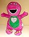 Jakks - Peluche Musicale I Love You Barney, 25 cm