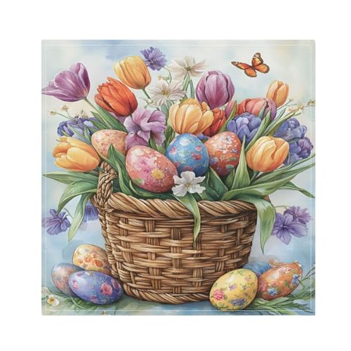 Servilletas de tela multicolor senya pack x6 20x20 in miniatura 1
