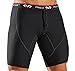 Mcdavid Neopreno Short, Unisex-Adult, Negro, XL