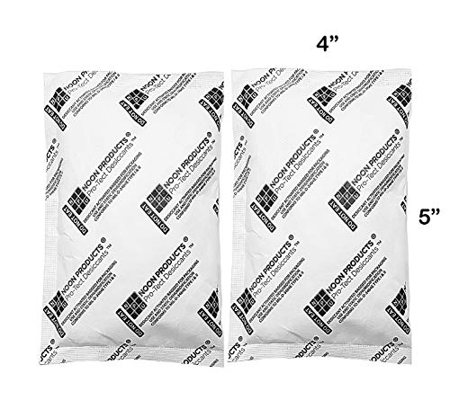 Gun Safe Silica (2 Pack) 100 Gram Gel Desiccant Packet for Storage