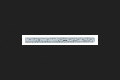 General Tools Regla de acero inoxidable de precisión flexible 305ME 6 x 1532