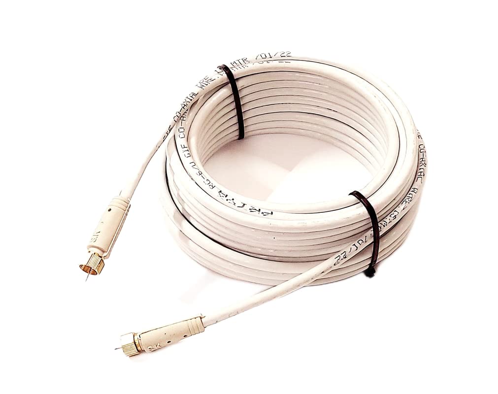 Buy Atriya Digital Coaxial Cable Wire 10 Meters 3Ghz 75 Ohm RG6 Cable