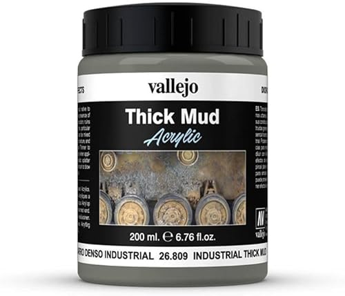 Miniatura 7 de Vallejo Kit de pintura de modelo de barro grueso marrón claro