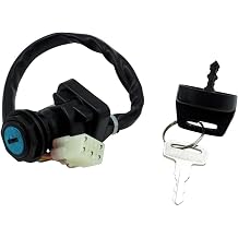 Ignition Key Switch Compatible for Suzuki King Quad 450 2007-2010 Eiger 400 2002-2007 King Quad 400 450 500 750,37110-38F00