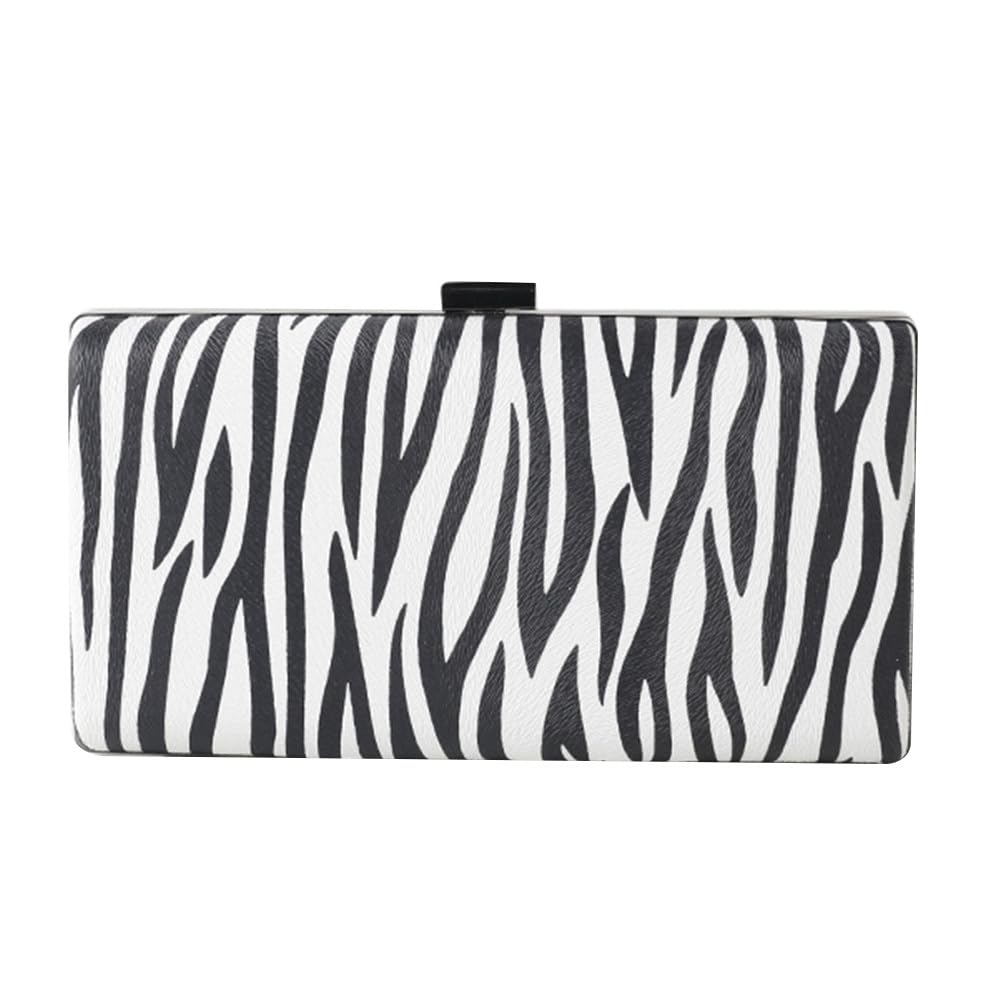 ifundom Bolsa de cena para mujer, bolsa cruzada, carteras white para mujer, bolso para, 1 unidad, bolsos de noche para, bolsos de mano para personalizar a rayas, rayas, 22X12X5CM, Auto