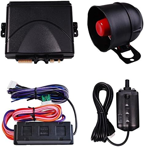 CarBest Vehicle Security Paging Car Alarm 2 Way LCD Sensor Remote Engine Start System Kit Automatic | Car Burglar Alarm System