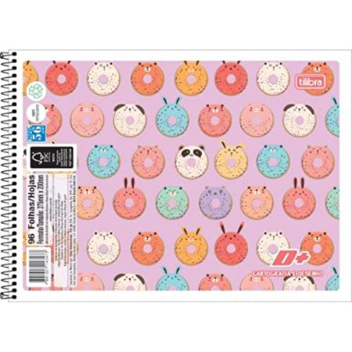 Caderno de Cartografia e Desenho Flexível Mais+ Sem Seda 96 Folhas Tilibra