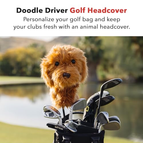 Goldendoodle Golf Headcover