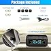 X AUTOHAUX Tire Pressure Monitoring System TPMS Universal Wireless Solar Charger Monitor 5 Alarm Modes LCD Real Time Display with 4 External Sensors Smart Car Tire Monitor for Car RV SUV MPV