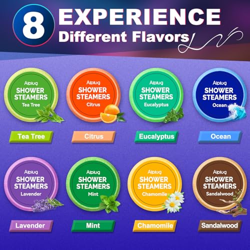 Image of Shower Steamers for Men 8 Pack - Gifts for Men, Shower Bombs Aromatherapy with Essential Oils, Mens Gifts Ideas, Birthday Gifts for Him Dad Husband, Gifts for Mens Who Have Everything