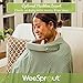 WeeSprout Nursing Cover for Breastfeeding, Soft & Breathable Nursing Poncho, Neck Insert for Hands-Free View, Machine Washable & Dryer Safe Feeding Cover Up