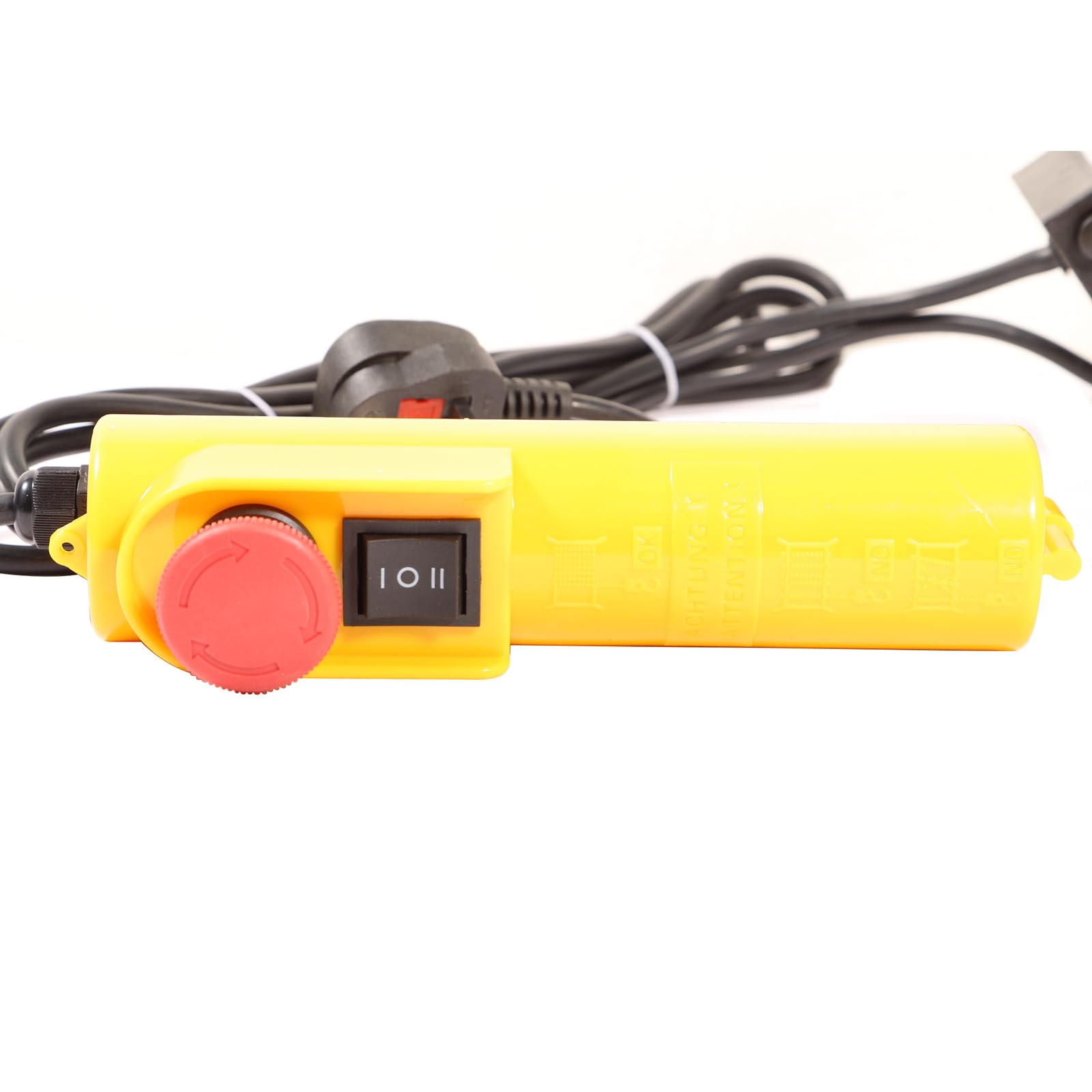 Paranco elettrico Controllo gru industriale Telecomando Design antipioggia Interruttore di arresto di emergenza 220 V Sollevamento in testa attrezzato Pulsante Truck Lift Controller Scatola