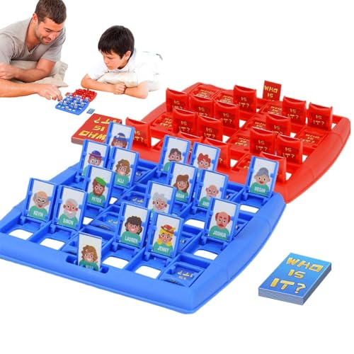 Dranng Juego de adivinanzas de Mesa - Juego de adivinanzas | Juego Preescolar para interacción Entre Padres e Hijos, Divertido Rompecabezas de Pensamiento de razonamiento lógico, Regalos de Juego de