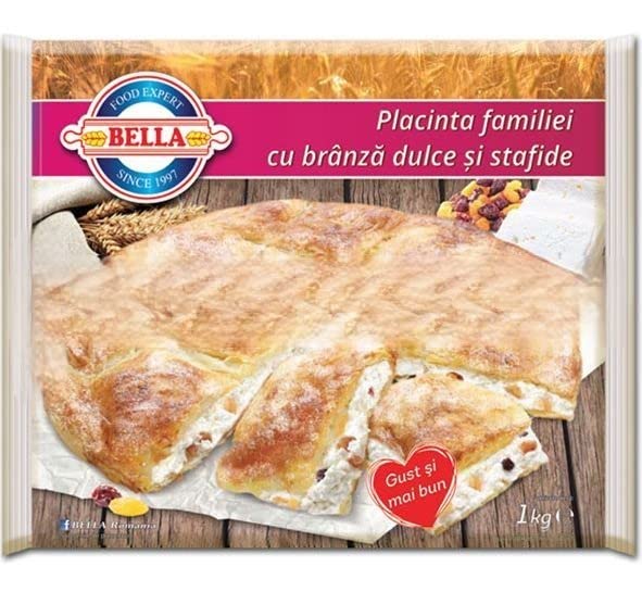 1 KG EMPANADA BANITSA FAMILIAR CON QUESO DULCE Y PASAS BELLA