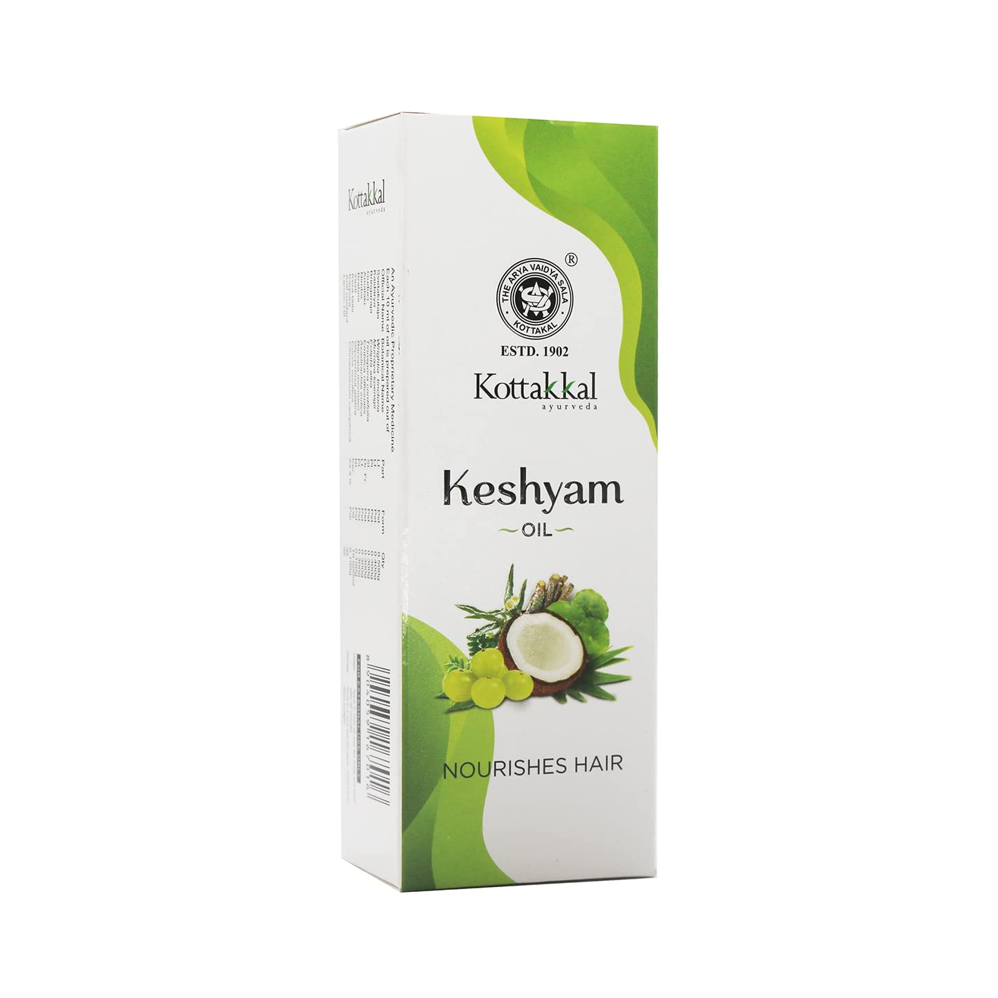 Golden Oldie Herbs Keshyam Oil-100Ml,(Pack Of 1),Of Arya Vaidya Sala Kottakkal (B09C88JM8K) Amazon Price History, Amazon Price Tracker