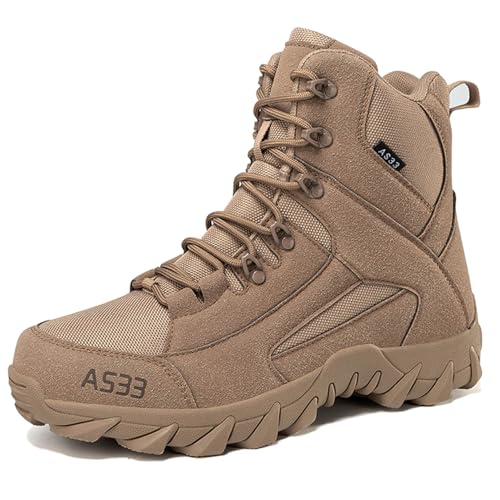 Men's Military Hiking Boots 6 Inches Work Desert lightweight Tactical Combat Boots
