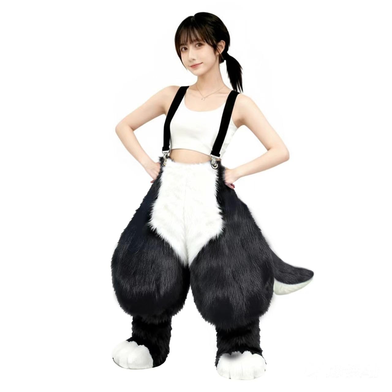 Furry Fursuit Nogi i Body - Kostium na imprezy Cosplay, konwencje futrzane i maskarady