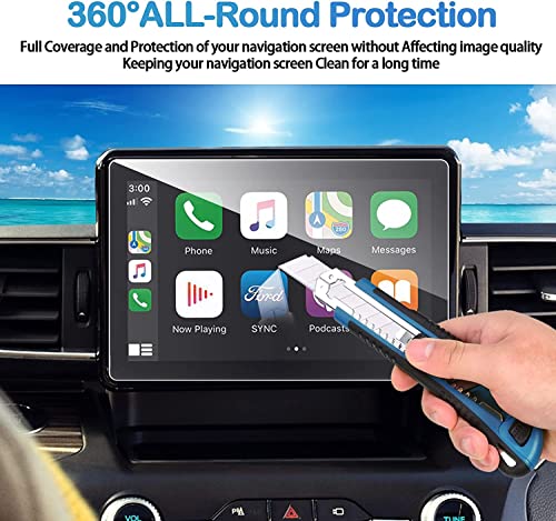 Image of Car Screen Protector for Toyota Urban Cruiser |2020 - Running| - 7 Inch, Anti-Scratch, Easy Installation, Clear Touchscreen Guard, Infotainment System (Not a Tempered Glass)