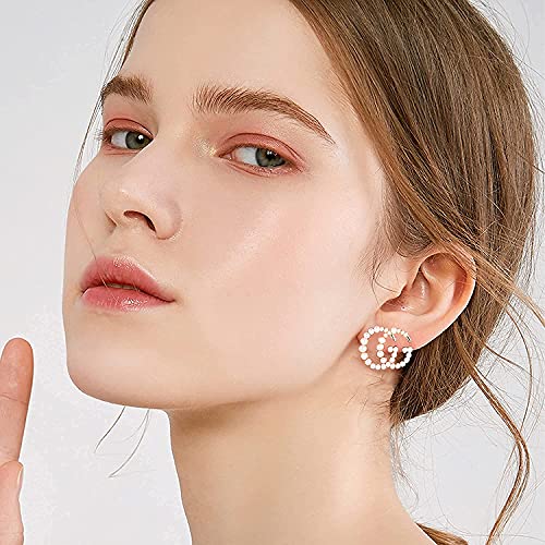 Initial Stud Earrings for Women - Initial Rhinestones Earrings Colorful Crystal AlphabetName Earrings Fashion Piercing Jewelry Gift for Women Girls - Image 5