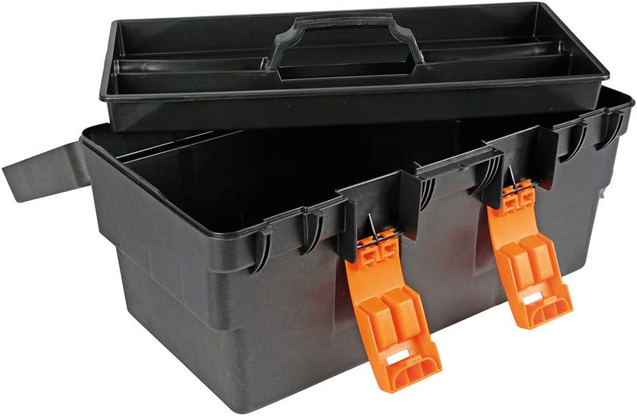 Cogex Plastic Storage Box, Grey, 72060