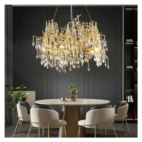 Lustre en cristal français suspendu de luxe pour illuminer vos nuits