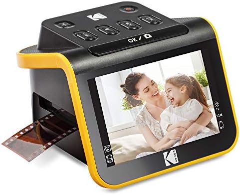KODAK Slide N SCAN film ve slayt tarayıcı, büyük 5 inç LCD ekranlı, negatifleri ve slayları renkli ve siyah-beyaz 35 mm, 126, 110 negatif ve slayları JPEG dijital fotoğraflara dönüştürür - Görsel 2