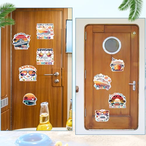 Imanes decorativos de puerta para crucero, 9 unidades miniatura 5