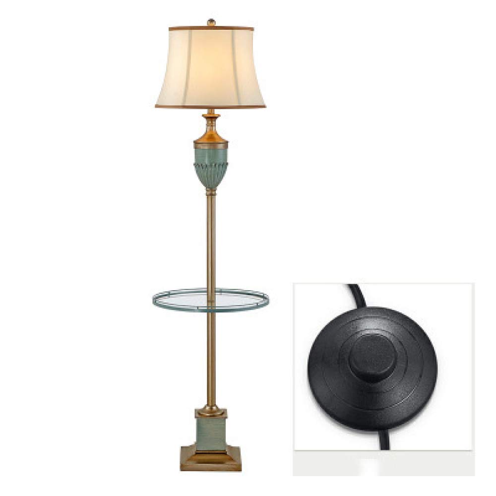 Lampadaire table basse bleu méditerranéen pour illuminer votre salon avec douceur