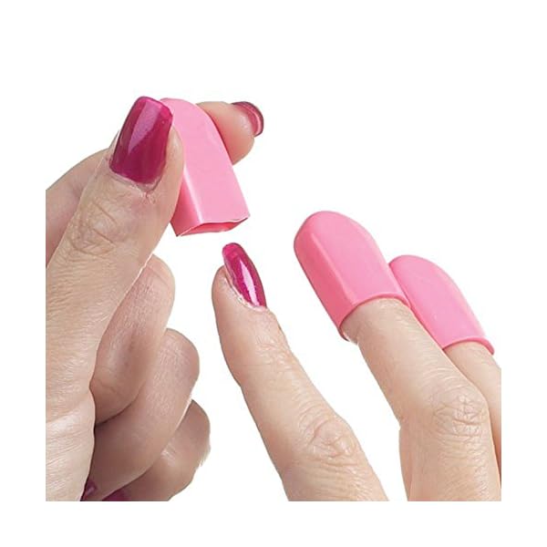 NAIL SAVERS Individual Bag (Contains 10 Finger Tips) protect nails from Tanning Beds / UV Rays