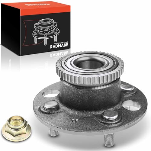 Image of Frankberg Wheel Bearing Hub Wheel Hub Rear Axle with ABS for Civic VII Coupe EM2 Civic VII Hatchback EU EP EV Civic VII Saloon ES ET 2000-2005 42200S5AJ01