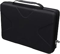 Vista 3 de Aproca Funda rígida de almacenamiento de viaje, para DBPOWER 17.9 pulgadas, DR.J 17.9 pulgadas, COOAU 17.9 pulgadas, WONNIE 17.9 pulgadas, Pyle 17.9