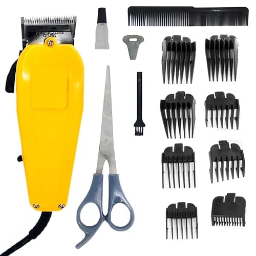 Kit Maquina De Cabelo E Barba Profissional Aparador