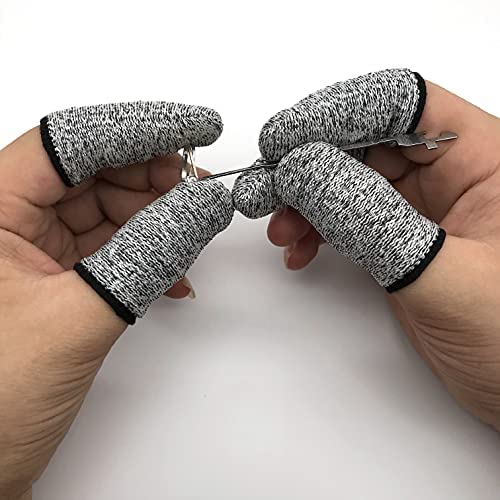 Twelve Pack Cut Resistant HPPE Finger Protectors #TOP23