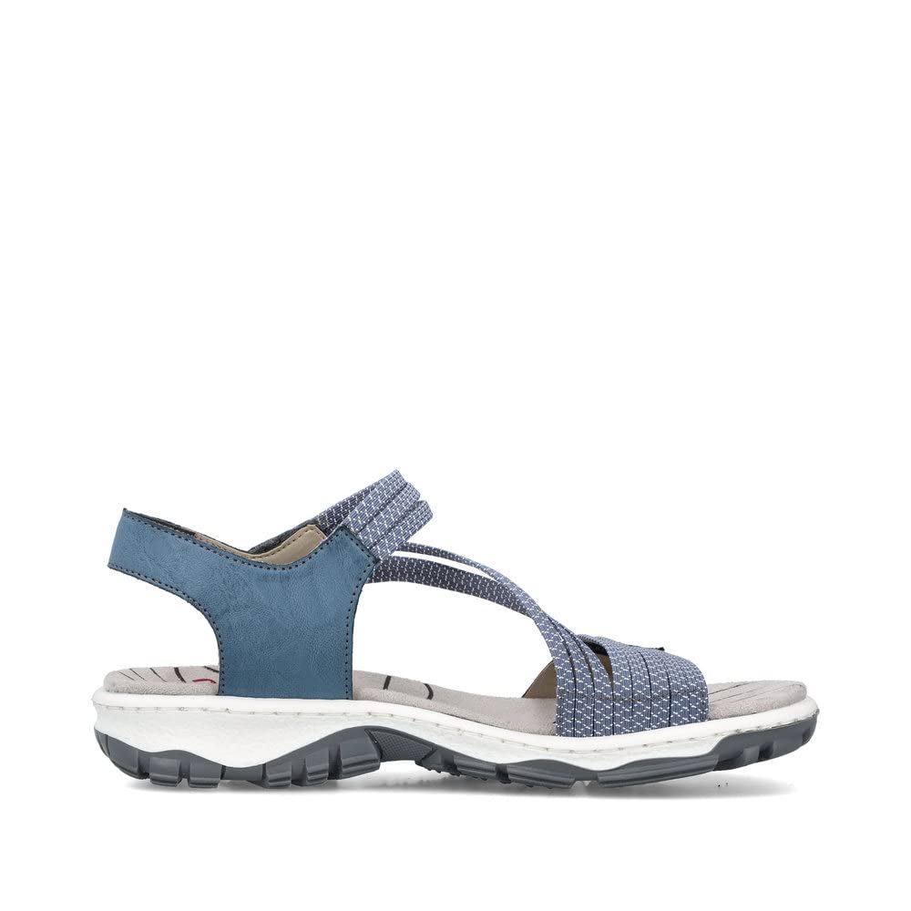 Rieker Damen 68871Trekking-Sandalen