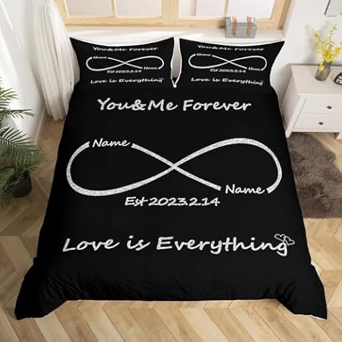 Homewish Love Couples Comforter Cover Set Cover
