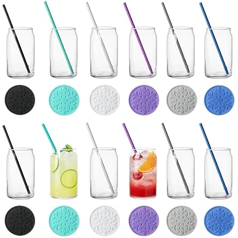 DealbyBox Can Tumbler Glasses Set Cover
