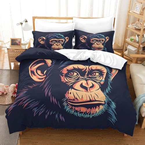 Housse de couette libellule microfibre résistante lit super king - 3