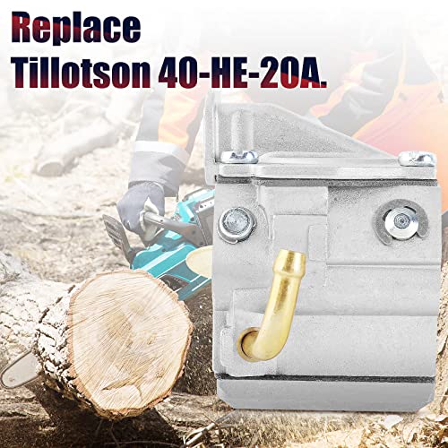 Qazaky Carburetor Kit Compatible With 034 036 Ms340 Ms350 Ms360 360Pro Chainsaw Zama C3A-S31A Tillotson 40-He-20A Carb 11251200651 11251200613 11251200614 11251200615 #TOP5