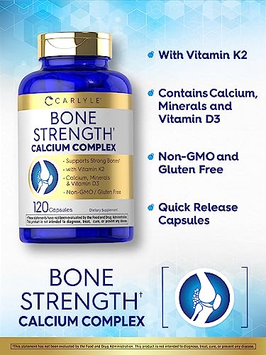 Carlyle CL20030 Bone Strength Calcium Complex Supplement thumb #2