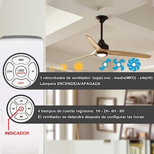 La Mejor comparativa de Ventiladores con control remoto - solo los mejores. 18 Imagen adicional