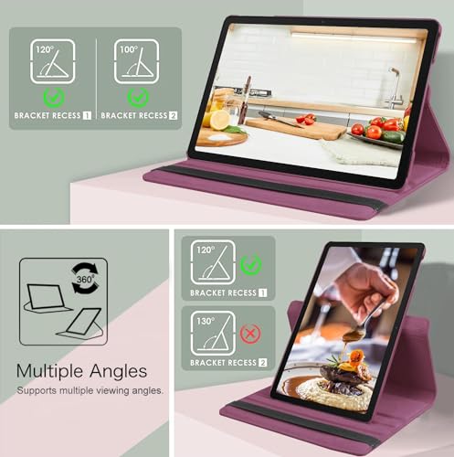 Image of Flip Cover for Samsung Galaxy Tab A11 Plus / A11+ / A9+ (11 INCH) (Purple)