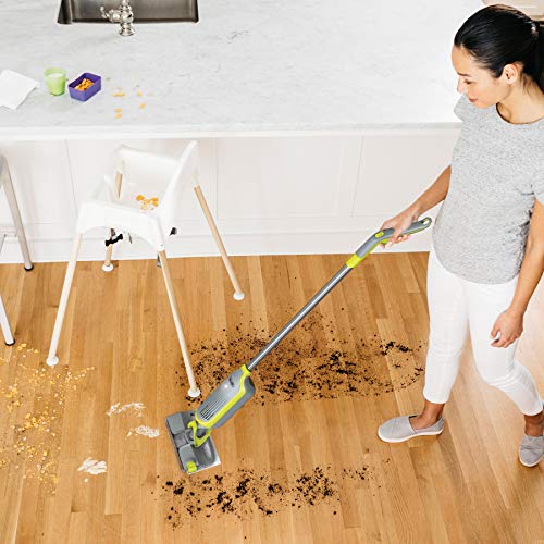 Shark VACMOP™ Cordless Vacuum Mop, Powerful Suction & Spray Mop in One, Disposable No‑Touch Pads, Multi‑Surface Hard Floor Cleaner, Includes Pads & Cleaning Solution VM200C (Canadian Version) by Shark - Image 7