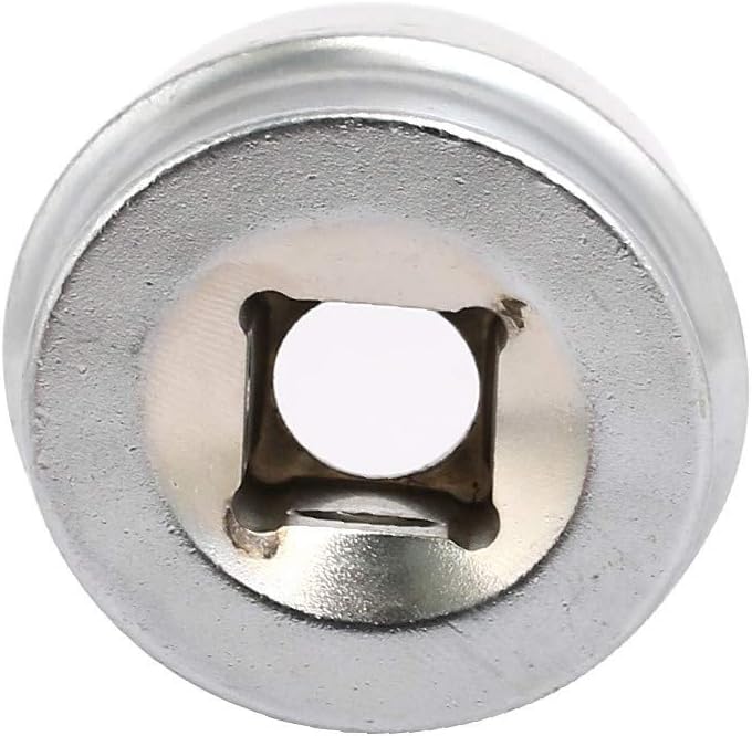 New Lon0167 1/2-inch Square Drive 23mm 6 Point Hex Socket Cr-V Impact Adapter 2pcs(1/2' Square Drive 23mm 6 Punkt Innensechskant Cr-V Impact Adapter 2St