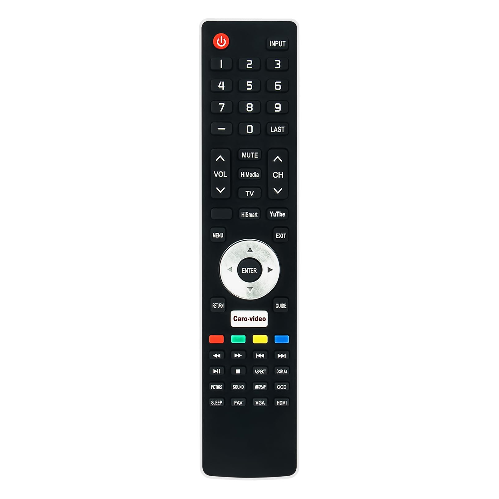 ALLIMITYEN-33929HS EN33929HS Replacement Remote Compatible with Hisense TV 32K366W 40H5 46K366WN 48H5 50H5G 50H5GB 50K610GWN 55K610GW 32H5FC 32K20 32K20DW